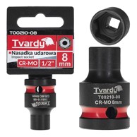 TVARDY Udarni nasadni ključ 1/2" 6-kraki 8 mm CR-MO